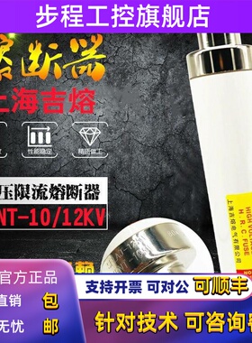 上海吉熔高压高分断能力熔断器SFLAJ-12KV XRNT-10KV 80A100A125A