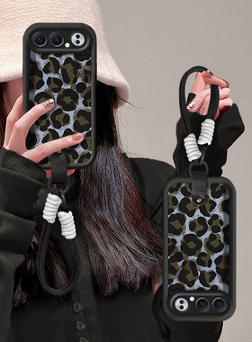 适用荣耀500Pro手机壳400新款300女200蓝色豹纹可爱100高级90女80GT全包70Pro+防摔60硅胶50挂绳好看3保护套