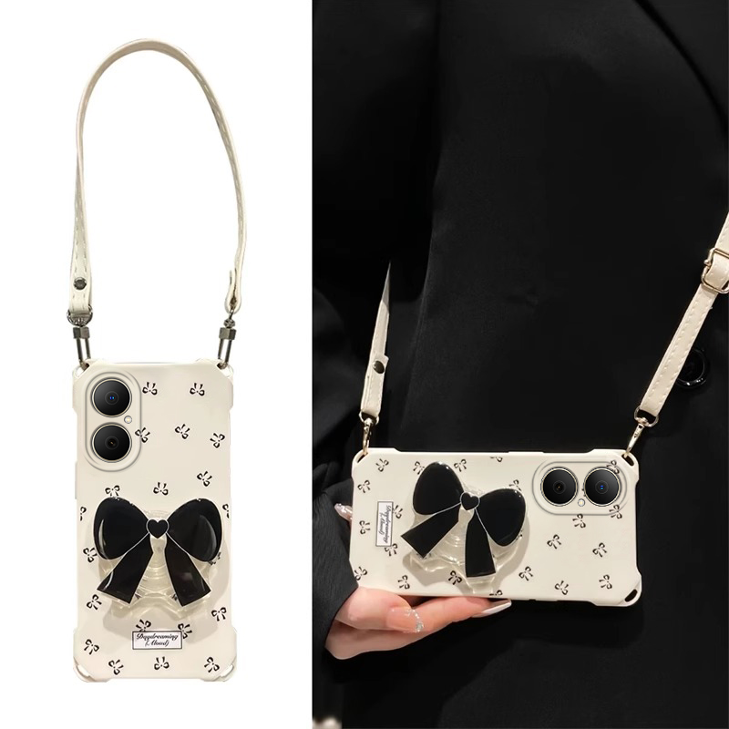 适用华为畅享系列四角挂绳防摔壳