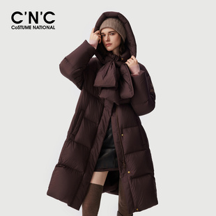 2025冬季 CNC女装 新款 户外长款 812G4Y2002 保暖羽绒服 商场同款