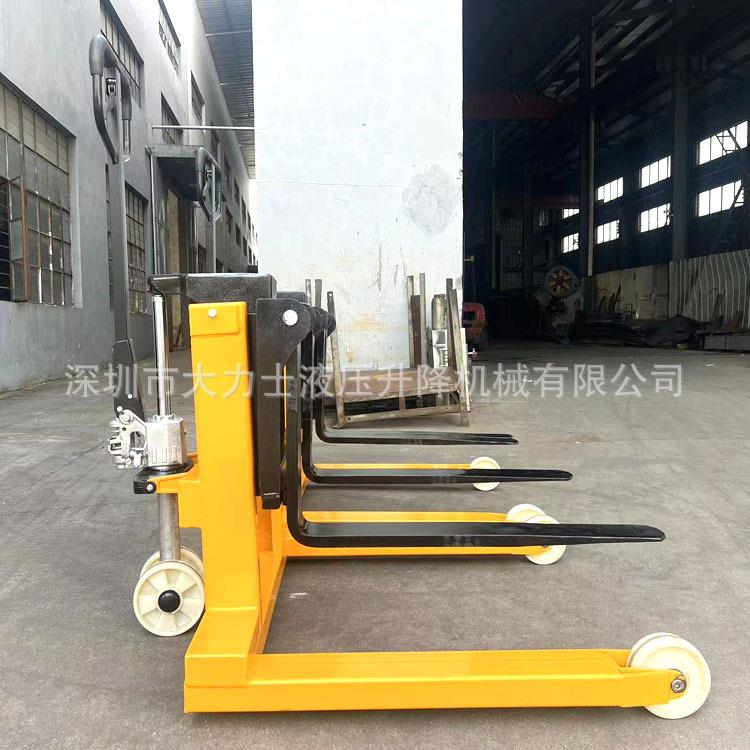 1.5吨手动升高叉车搬运车手拉叉车液压托盘车地牛