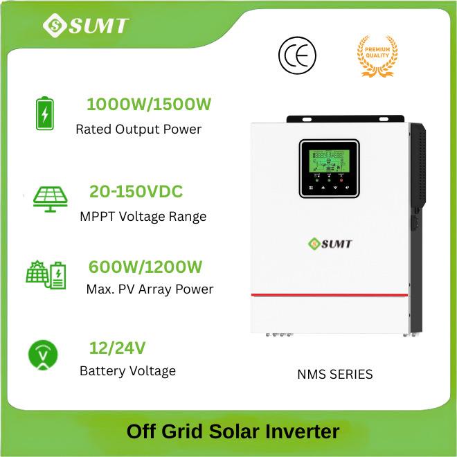 Versatile1000WSolarInverter-PureSineOutputforhome