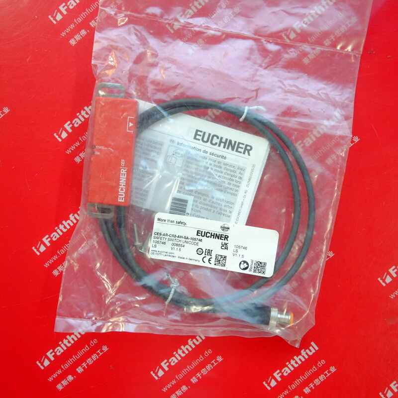 Euchner 105746 安士能全新安全开关 CES-AR-CR2-AH-SA-105746 电子元器件市场 微动开关 原图主图