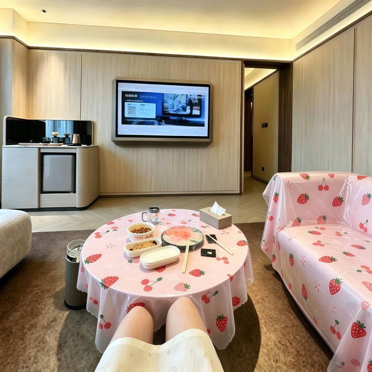 酒店沙发一次性隔脏垫旅行可携式桌面隔脏膜透明桌布洗脸盆隔脏膜