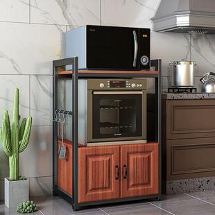 大尺寸厨房置物架嵌入式洗碗机消毒柜蒸烤箱微波炉一体收纳储物柜