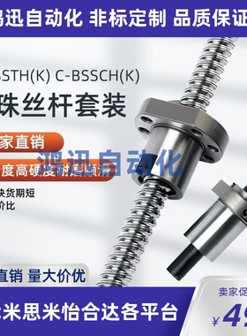 米思米滚珠丝杠C-BSSCH C-BSSCHK C-BSSTH C-BSSTHK1505 1520压轧