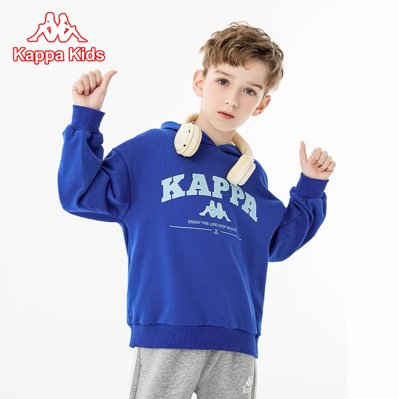Kappa kids童装男童休闲卫衣2023新款儿童秋装长袖打底连帽上衣怎么样,好用不?