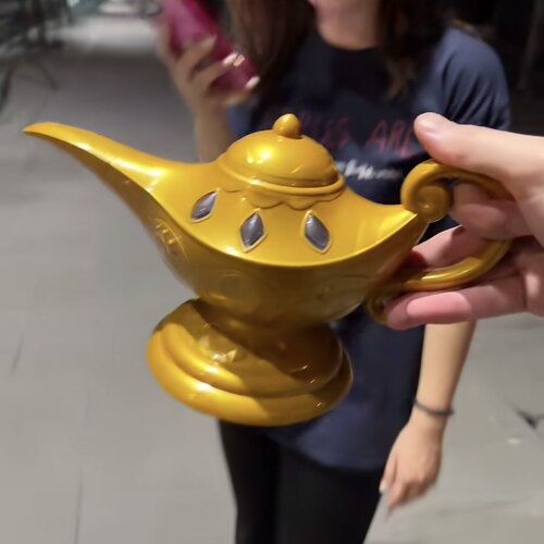 阿拉丁神灯泡泡机全自动儿童手持