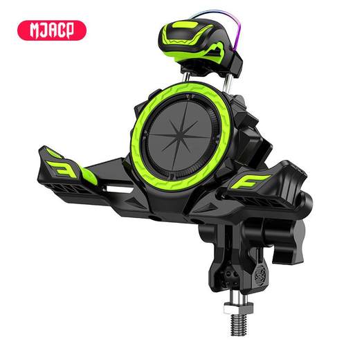 机车手机架无线 线充电防震春风250赛600uy电动车减震手机架