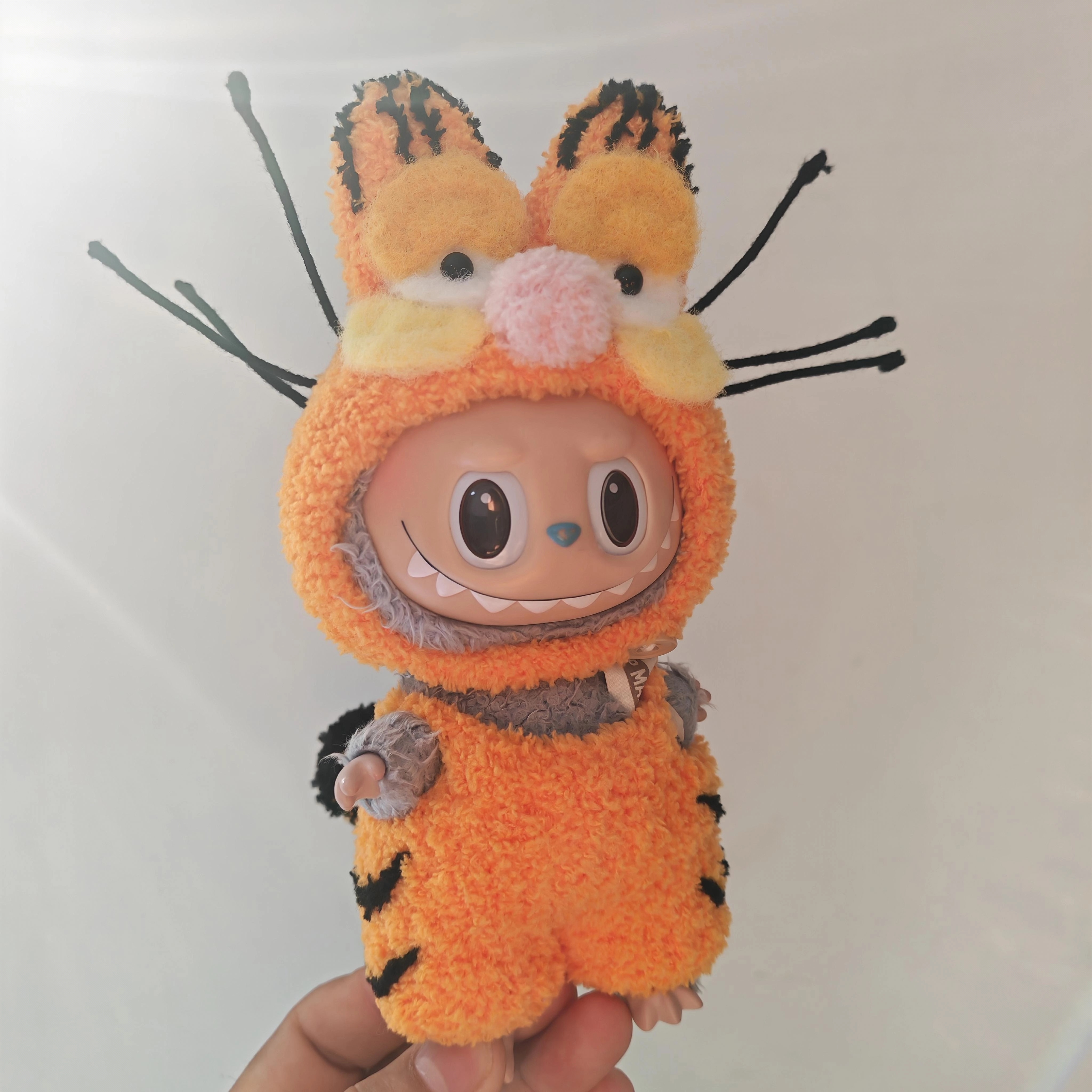 拉布布一三代加菲猫labubu圣诞麋