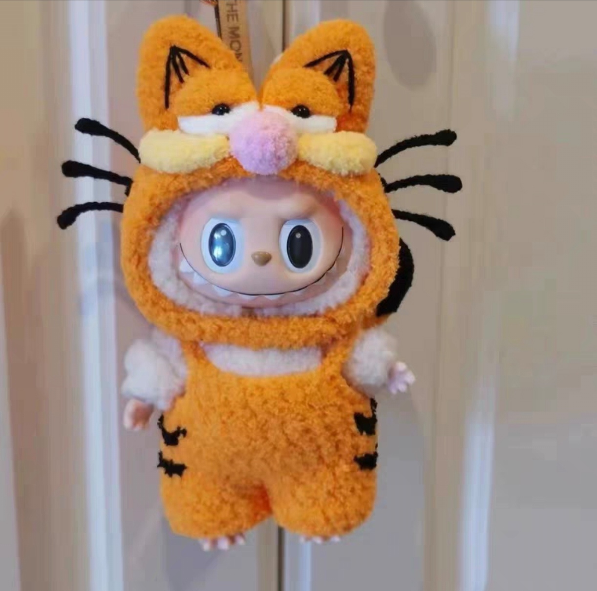 拉布布一三代加菲猫labubu圣诞麋