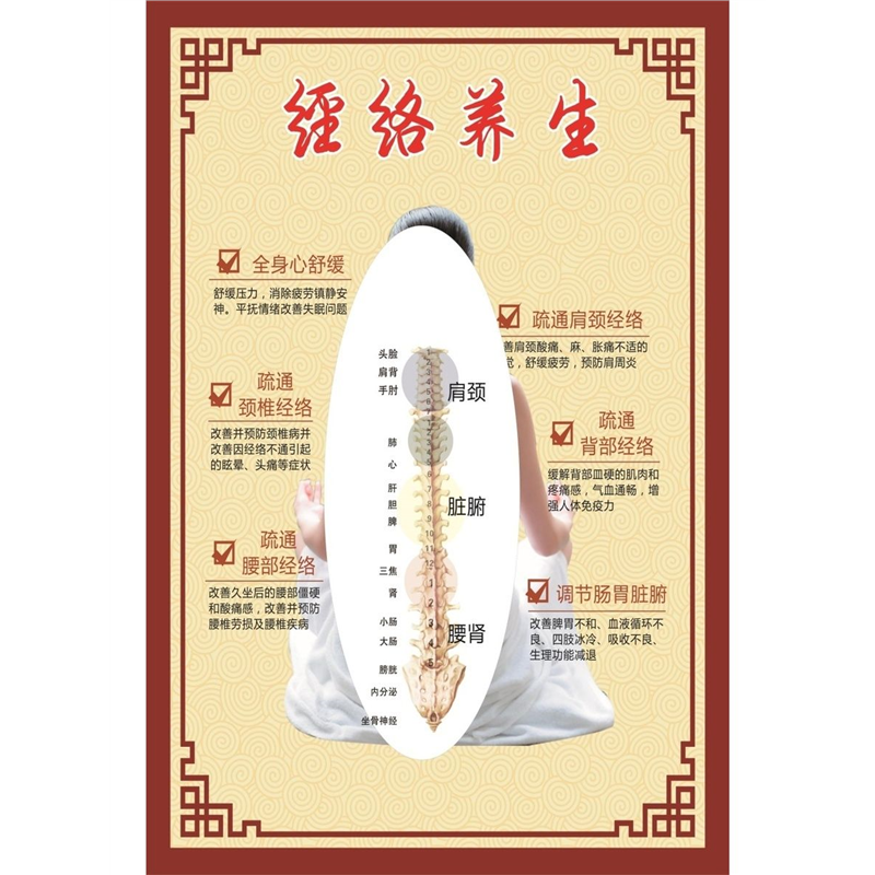 经络养生海报展板椎间盘常见病变颈肩腰腿痛科简介KT板墙贴墙纸,个性定制/设计服务/DIY,写真/海报印制,淘宝优惠券,粉丝福利购,淘宝优惠卷
