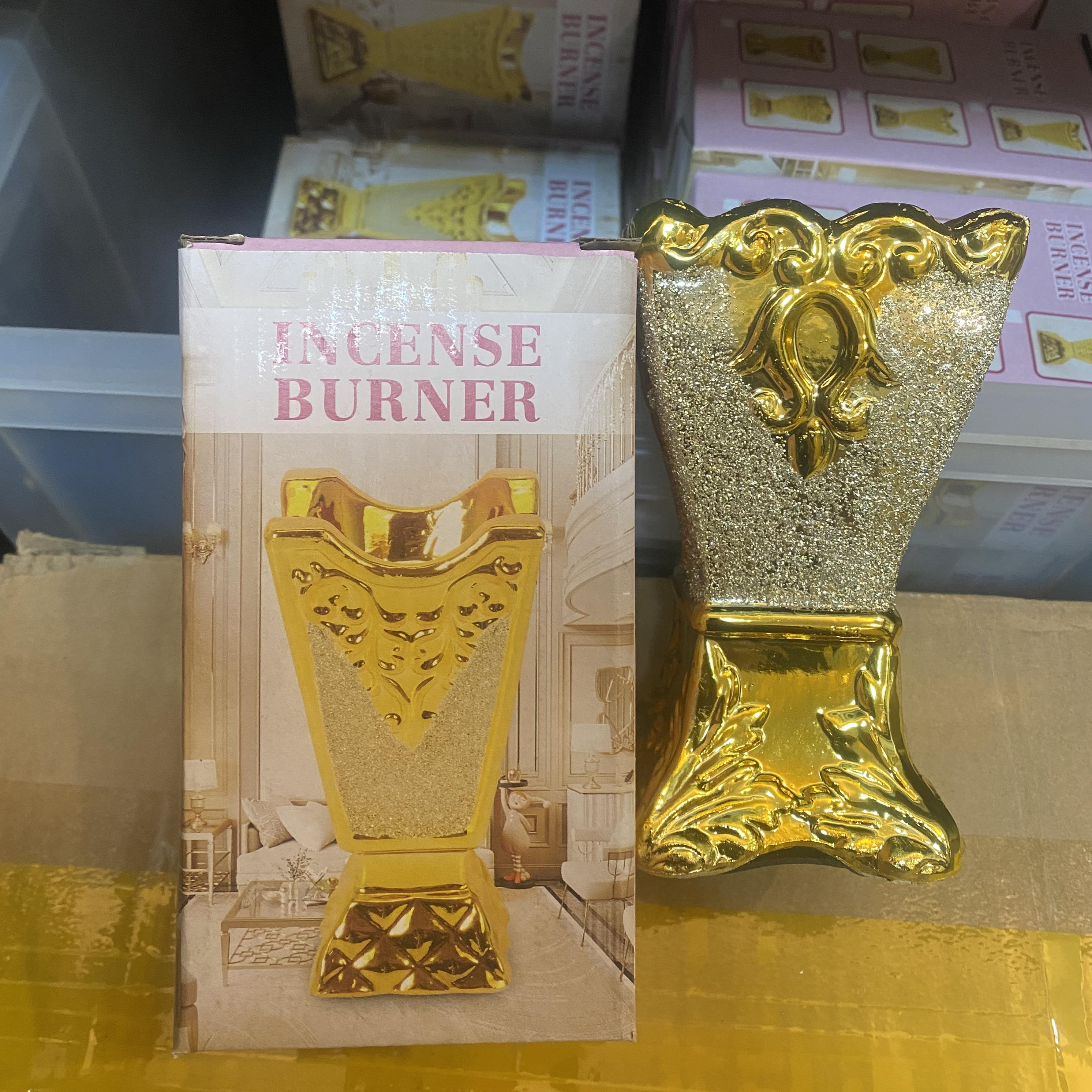 阿拉伯特色碳熏香陶瓷炉手持便携碳烧香薰炉非电熏炉香炉家用轻奢