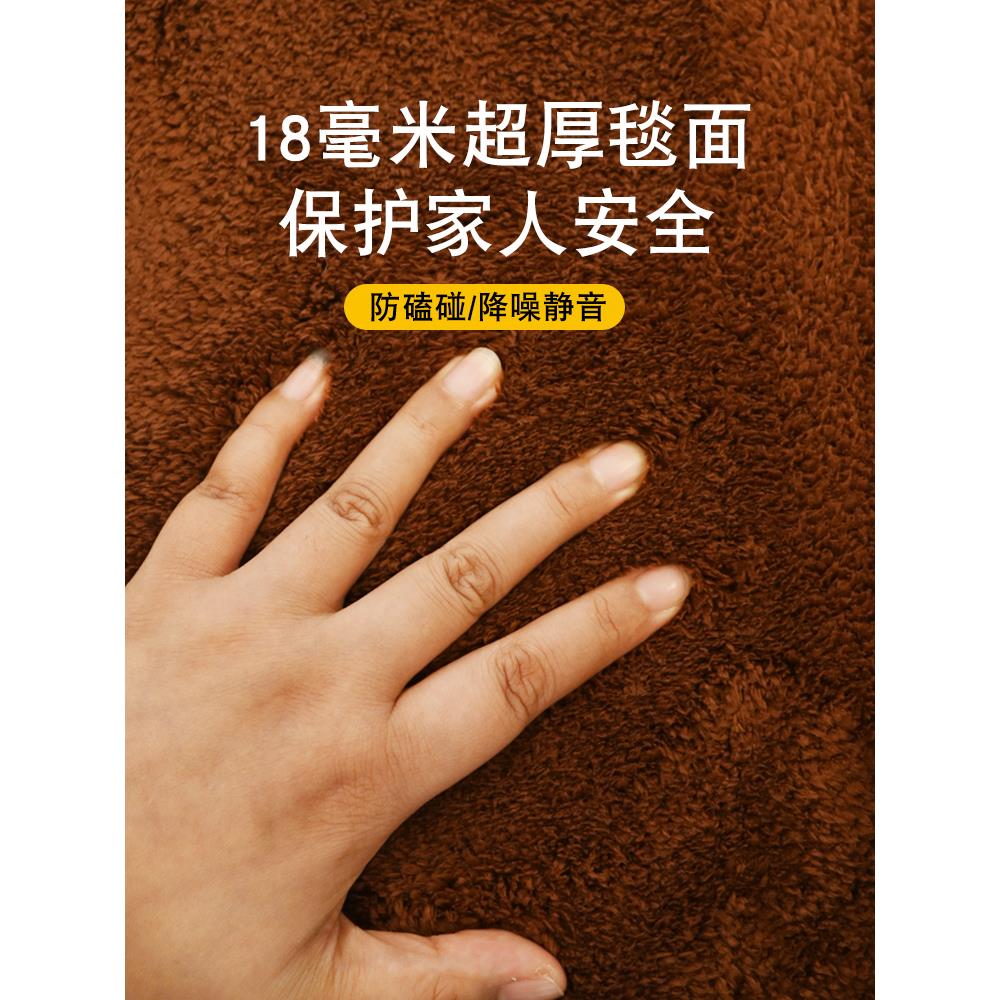 纯色别墅实木楼梯踏步垫自粘免胶台阶贴阶梯式家用防滑垫地毯定制