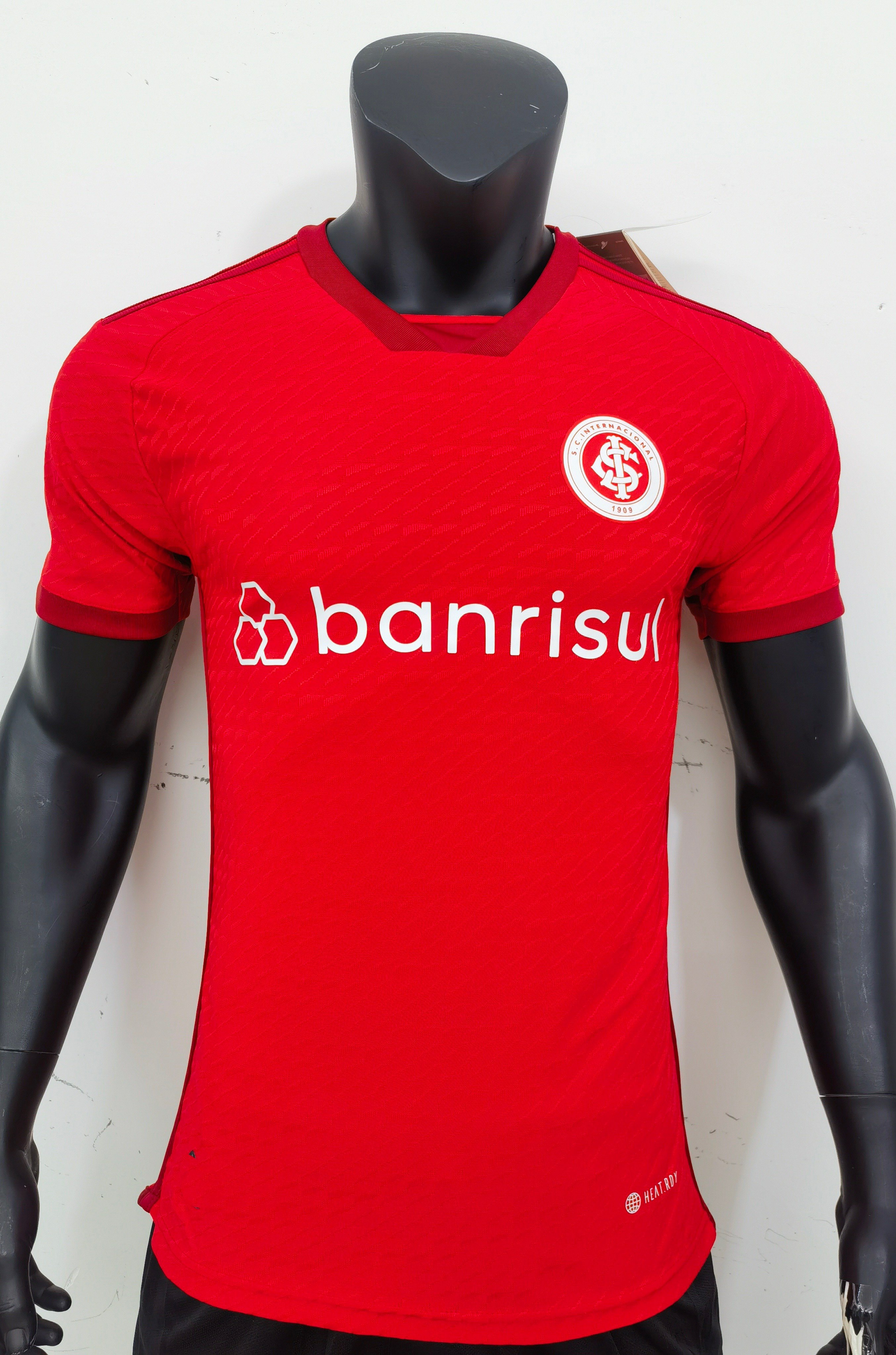 新款2324球员版巴西国际footballjersey主场足球服球短袖比赛上衣