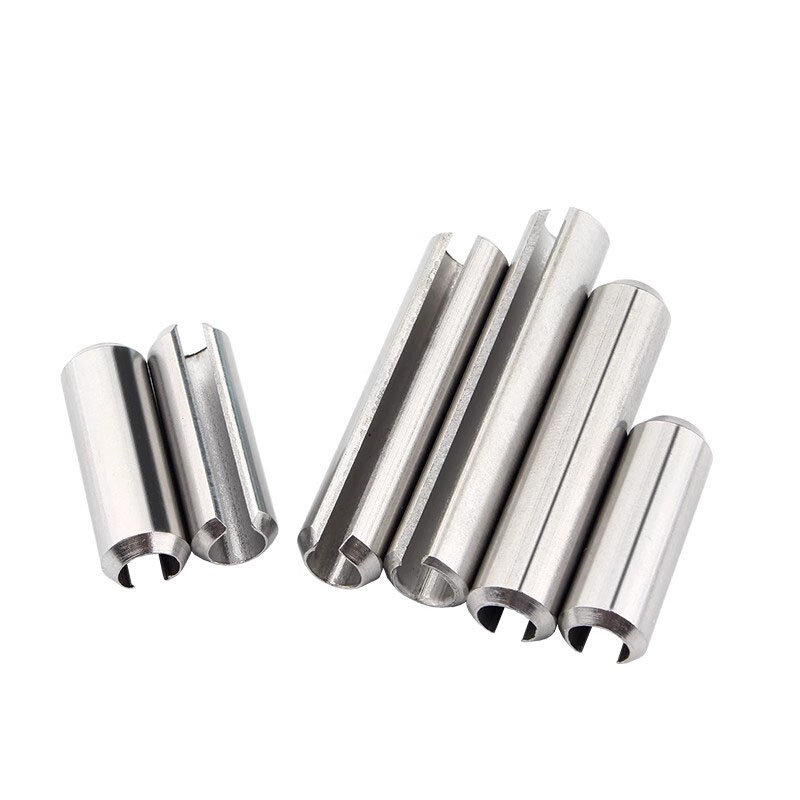 304不锈钢弹性销 圆柱销 定位销子 开口销 弹簧销钉 m2m3m4m5-m12