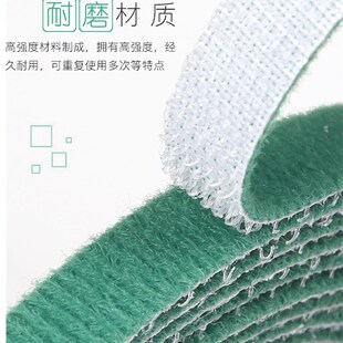 供应1cm电g缆交接箱粘扣绑带勾毛G一体背对背魔术贴黏贴扣带