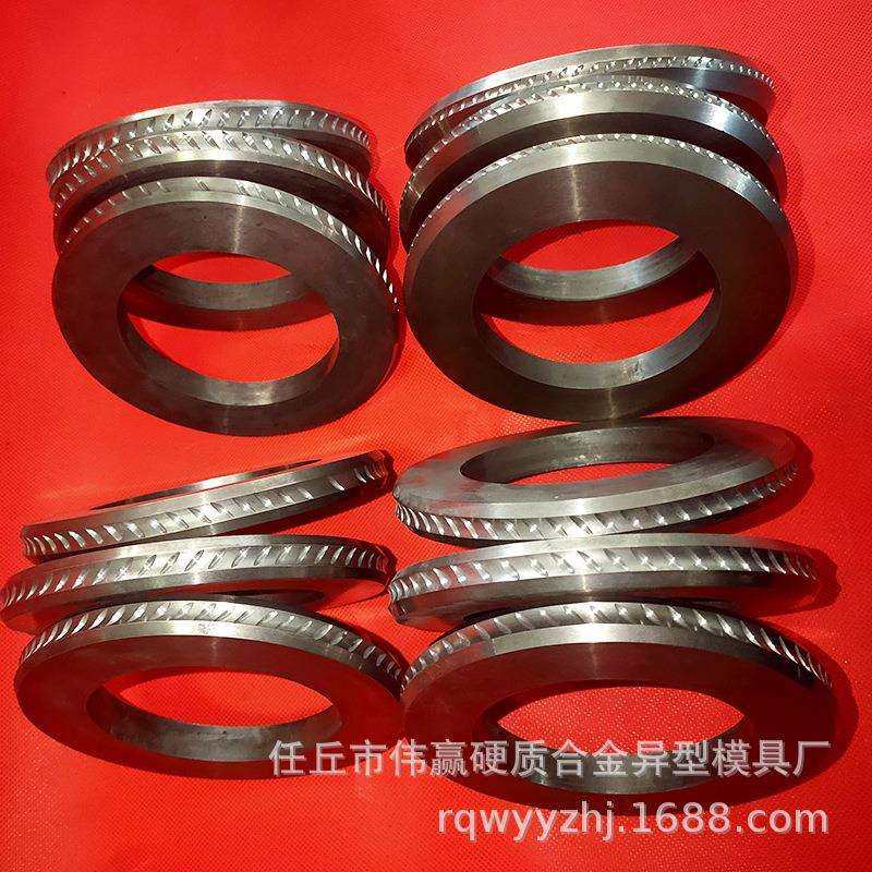 冷轧带肋钢筋轧辊 刻痕钢丝轧辊 硬质合金轧辊 钨钢压辊