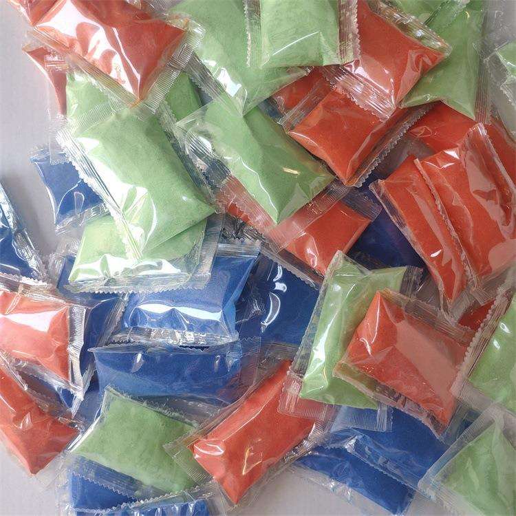 染色粗细沙 烧结彩砂 工艺品彩砂 儿童沙画用瓶装彩沙