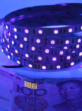 12v5050紫色每米60灯防水不防水5米10米欧规美规英规澳规套装