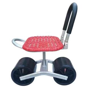 懒人凳子0座椅懒汉田间旋转干活车36大棚升降采摘辣椒移动工具车