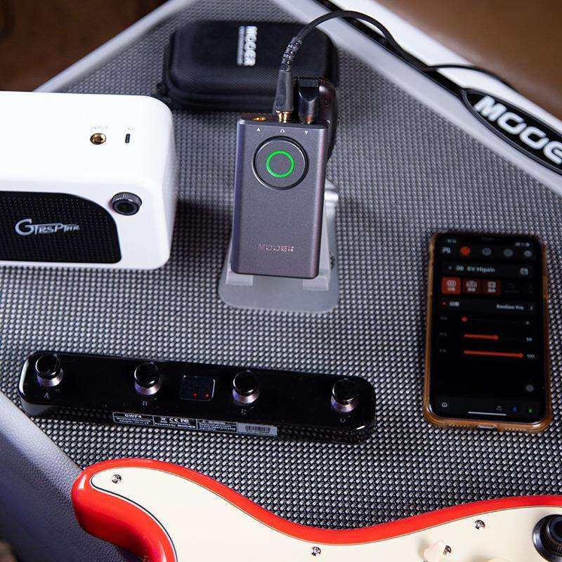 MOOER魔耳PRIME P1便携智能迷你综合电/木吉他效果器调音鼓机loop