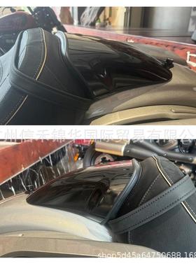 适用哈雷大道公路滑翔121CVO街道滑翔23年改装加长后座驼峰后座盖