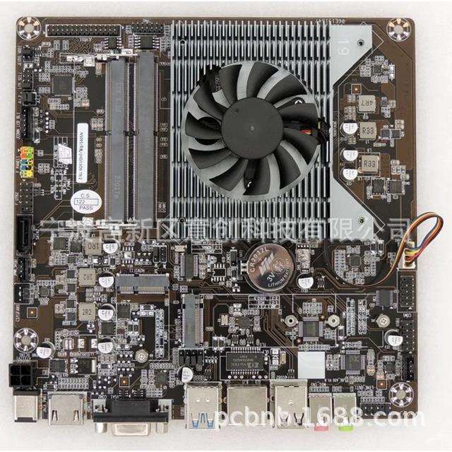 设计生产CPU X86多核心ITX电路控制板工控一体机N5095电脑主板