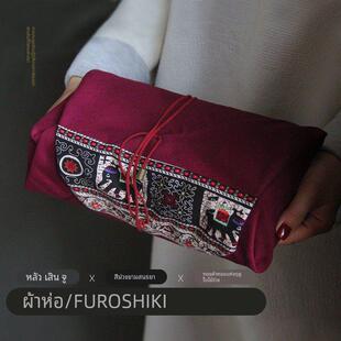 新款包经布！抄经收纳布袋棉麻抄经桌布恭敬保存经本纸间抄经坊