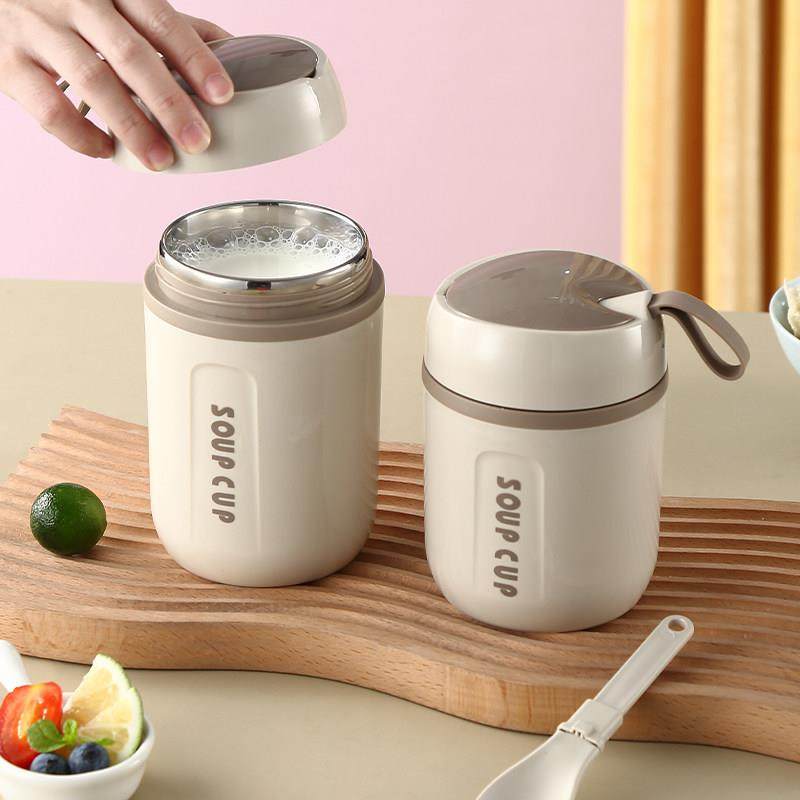 雄乐304不锈钢保温汤罐可爱迷你便携儿童学生早餐杯子燕麦豆浆奶,餐饮具,保冷/保温杯,淘宝优惠券,粉丝福利购,淘宝优惠卷