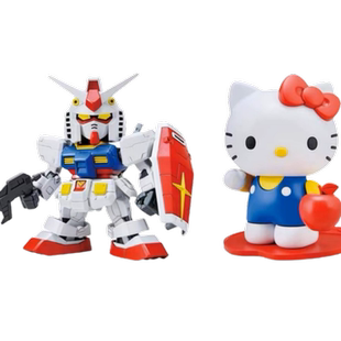 高高HelloKitty 凯蒂猫模型  KT猫SD元祖女孩手办