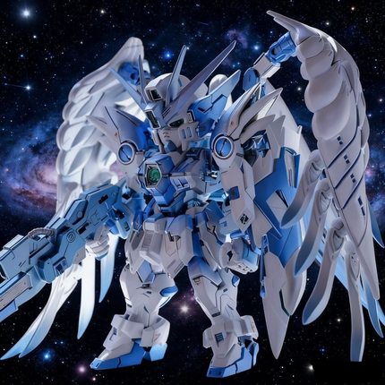 【优质版】高高最新修复首批限量MGSD哑光冰川蓝渐变钣喷飞翼高达