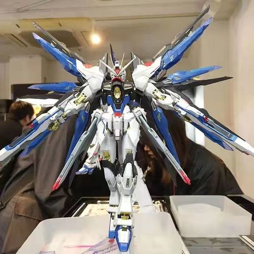 高高模型扎古异端强袭自由00r强化七剑命运 手办拼装送支架