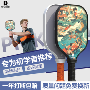 迪维斯匹克球拍板碳纤维专业成人全套pickleball初学者学生板球拍