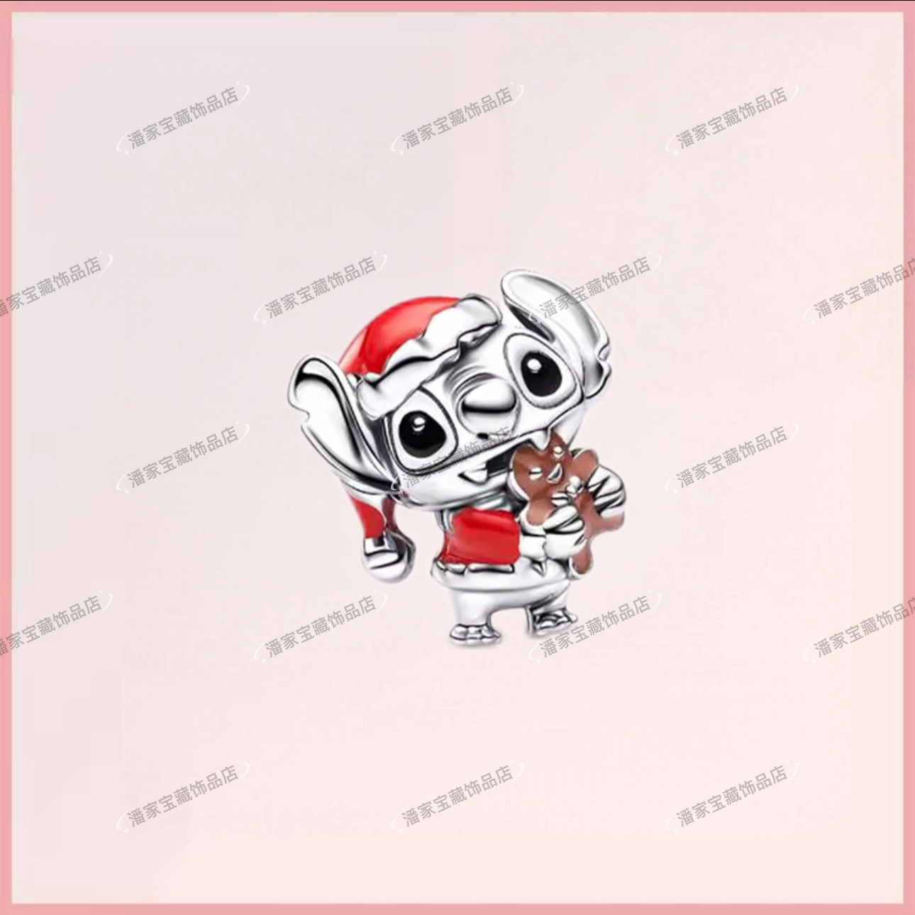 thumbnail for S925 Sterling Silver Christmas Series Reindeer, Snowman, Christmas Tree Beaded Pendant DIY Bracelet Accessories Gift for Girlfriend