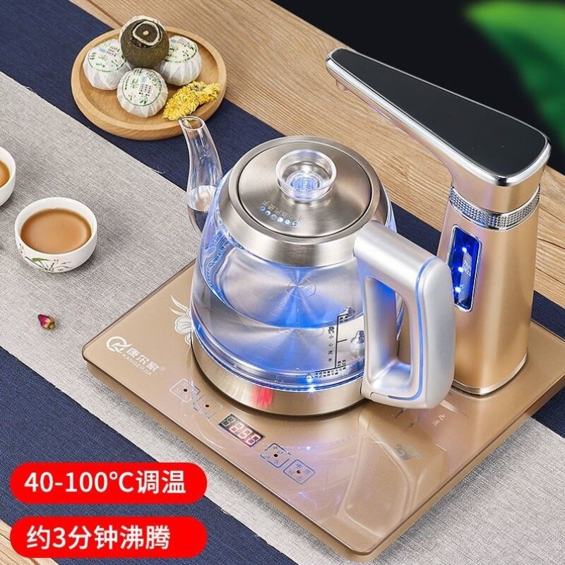 桌面饮水机全自动上水烧水壶家庭桶装纯净水电动抽水烧水器一体机
