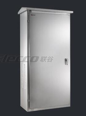 联谷不锈钢户外柜700*1700*370mm/室外防水动力柜IP55电气柜 A级