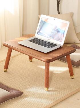 可拆卸实木炕几榻榻米小茶几飘窗桌卧室炕桌床上写字电脑桌小矮桌