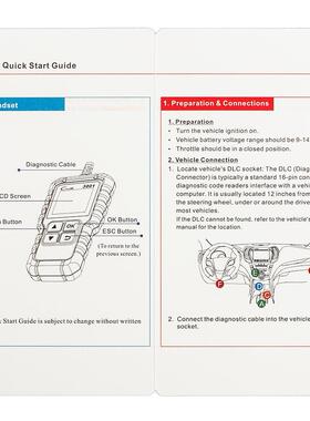 元征LAUNCH X431 Creader /CR3001 OBD II全功能读码卡海外英文版