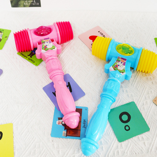 儿童口哨锤大号bb锤打地鼠敲打玩具英语课堂敲击发声识字游戏教具