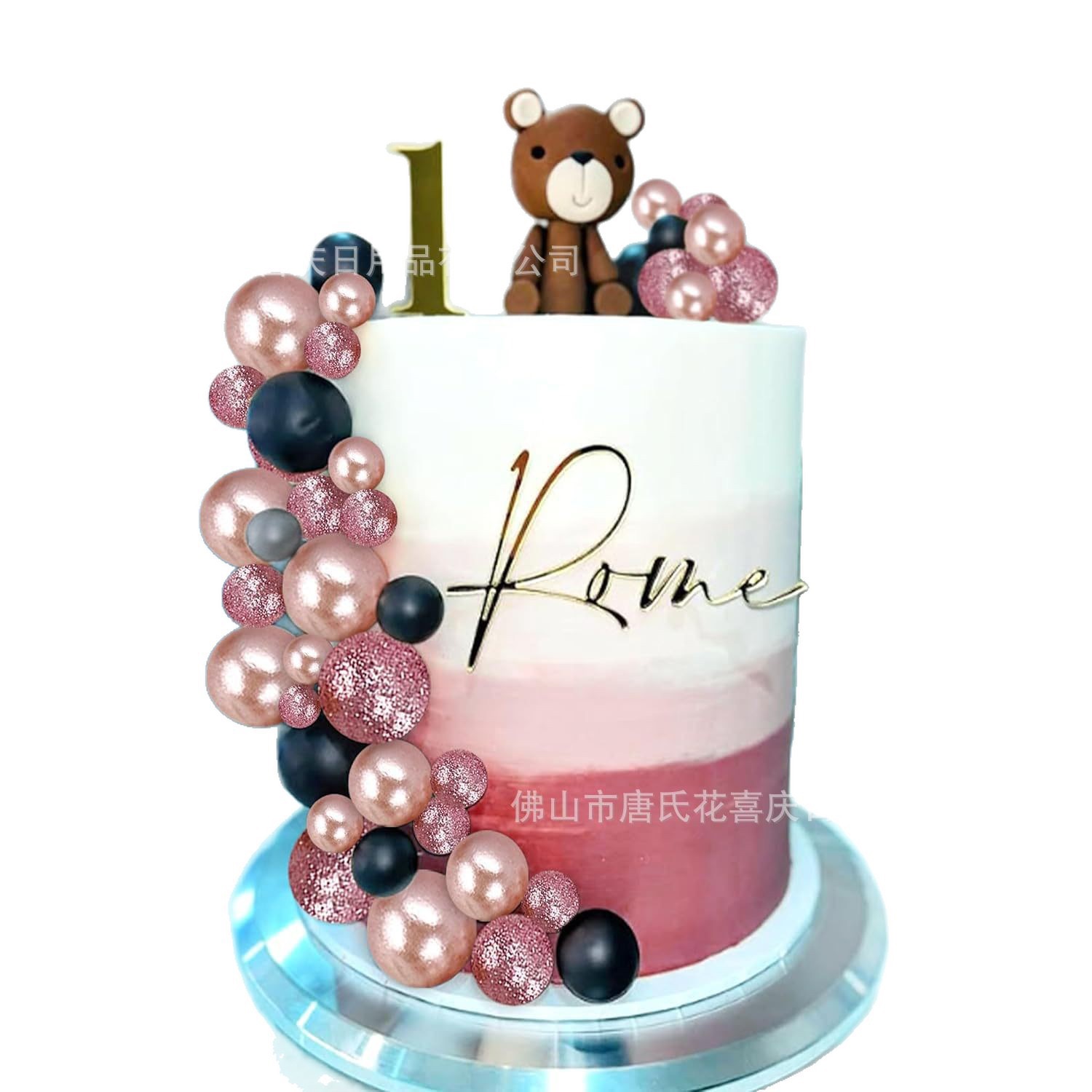 网红爆款蛋糕装饰小熊小兔小熊蛋糕装饰插件生日甜品台布置