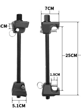 汽车减震器拆装工具免拆式避震弹簧压缩J器拆减震专用工具小车维