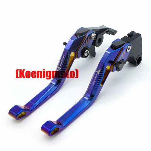适用GSX15g0F极客飒GIXXER155改装牛角折叠离合刹车手柄配件