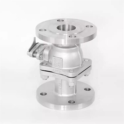 新款304不锈钢法兰球阀Q41F-PN25不锈钢阀门DN25 32 40V 50 65包