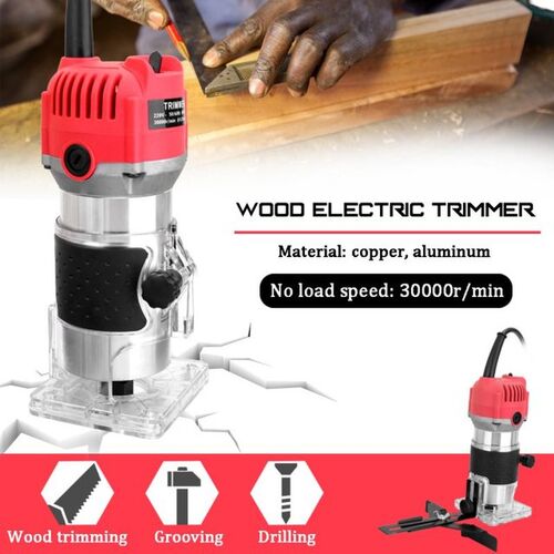 220V/110V 650W Woodworking Electric TrimmingO Machine Engrav