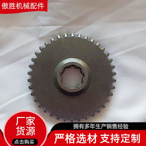 2模花键齿轮 花键螺旋齿轮 花键齿轮 小模数行星齿轮厂家供应