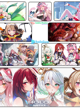 Hololive EN四期生 Raora Panthera鼠标垫 Gigi Rose Cecilia