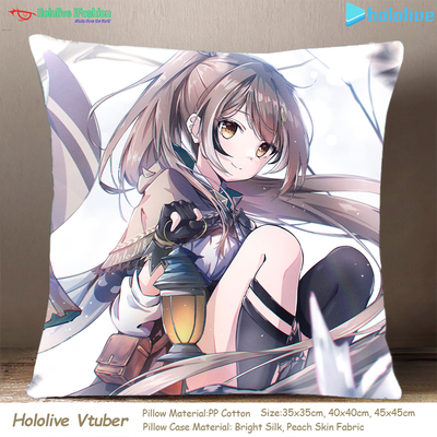 Hololive EN Vtuber 七诗无名 Mumei 文明 动漫周边定制抱枕方枕