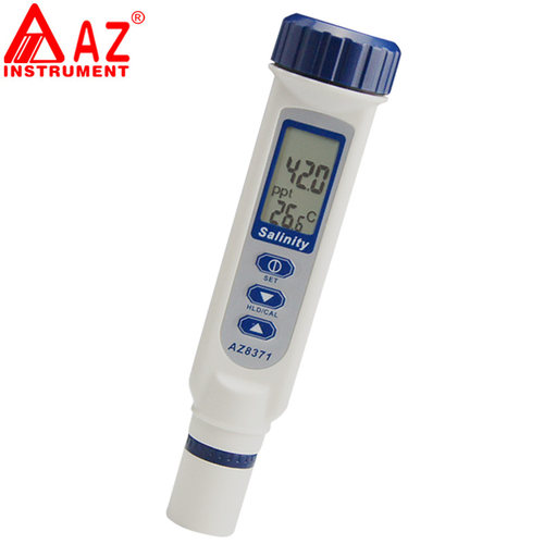 台湾衡欣 AZ8371盐度计 海水B比重计咸度计 盐度仪 数显盐度表养