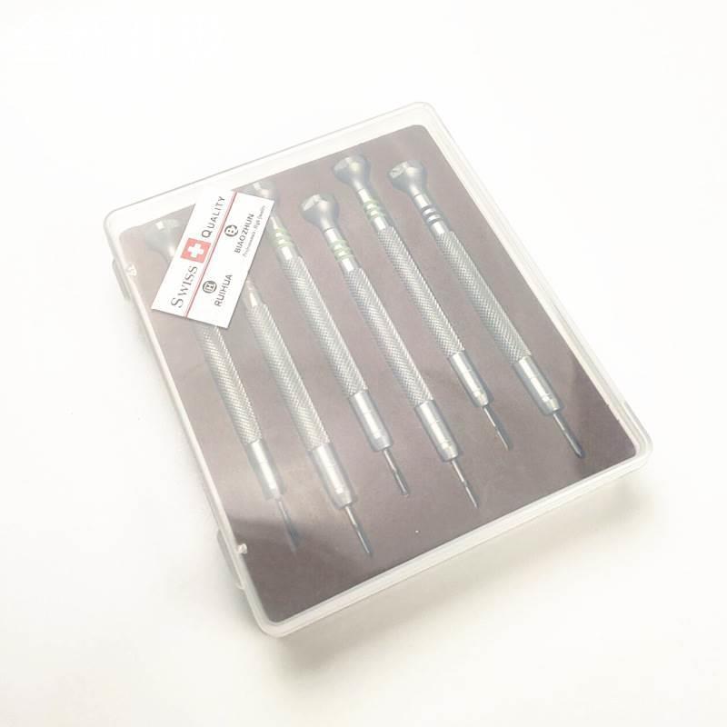 新款维修 螺丝刀一修表工具 支螺丝批 6支装一字修表起子新品